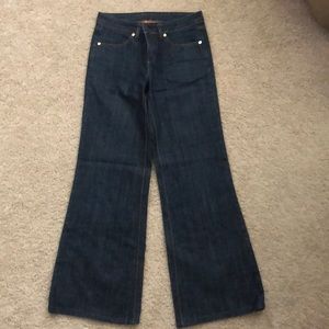 Tory Burch wide leg jeans size 27